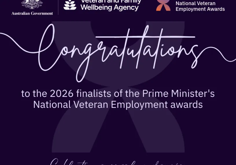 Employment award finalist congratulations tile